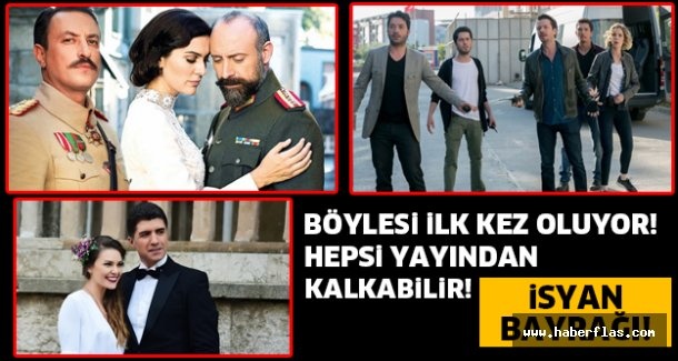 Dizi sektöründe isyan bayrağı açıldı