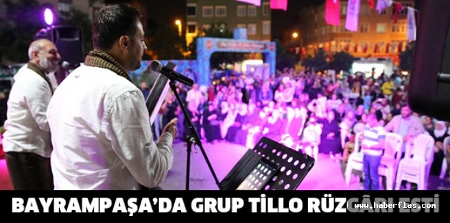 BAYRAMPAŞA’DA GRUP TİLLO RÜZGÂRI ESTİ