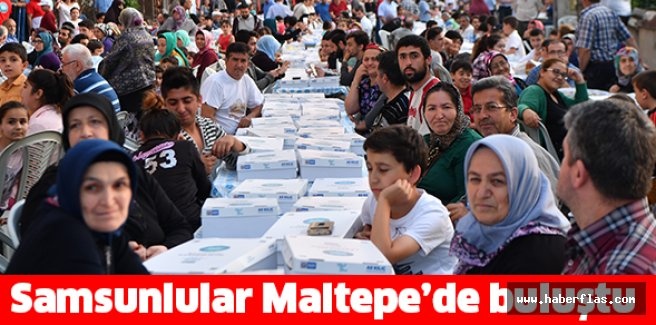 Samsunlular Maltepe’de buluştu