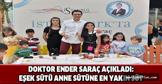 DOKTOR ENDER SARAÇ AÇIKLADI: EŞEK SÜTÜ ANNE SÜTÜNE EN YAKIN SÜT