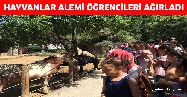 Hayvanlar alemi öğrencileri ağırladı