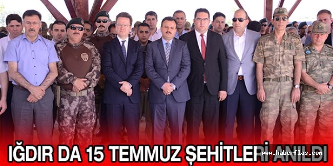 Iğdır da 15 Temmuz Şehitleri Anıldı