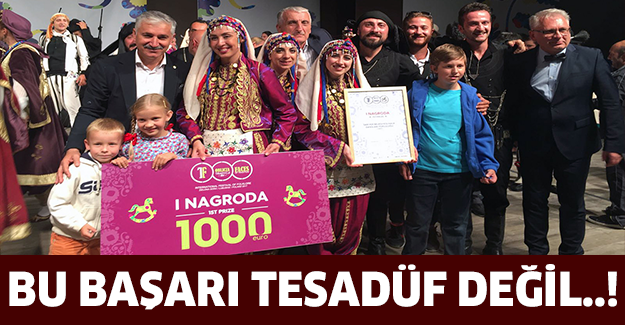 Bu başarı tesadüf değil..!
