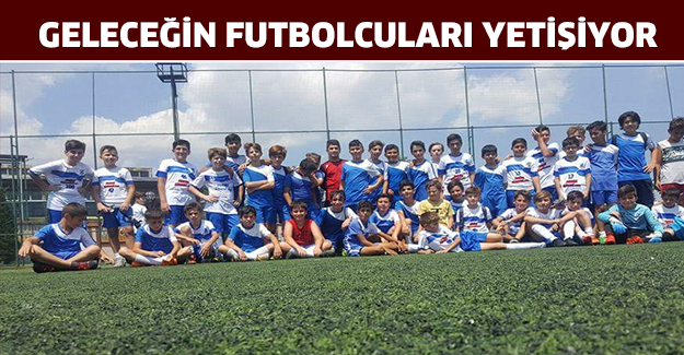 Geleceğin futbolcuları yetişiyor