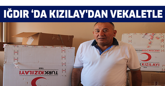 Iğdır ‘da Kızılay'dan vekaletle kurban kesim kampanyası