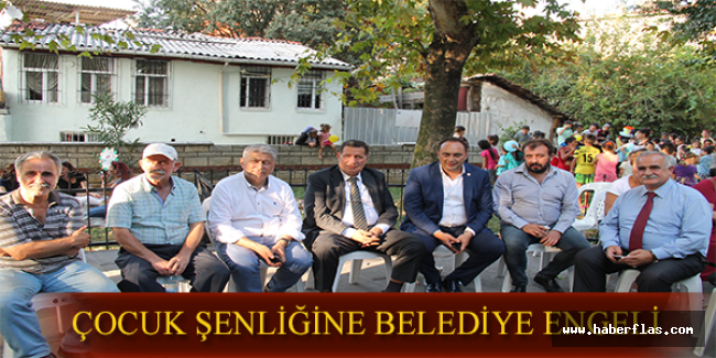 Çocuk şenliğine belediye engeli