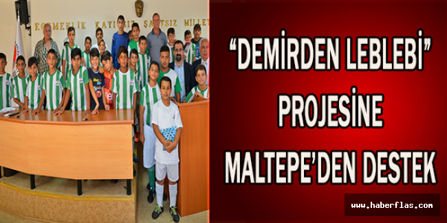 “Demirden Leblebi” projesine Maltepe’den destek