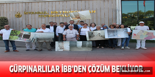Gürpınarlılar İBB’den çözüm bekliyor
