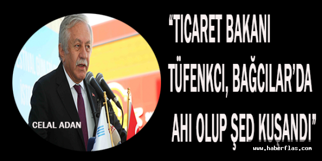 “Ticaret Bakanı Tüfenkci, Bağcılar’da Ahi olup Şed kuşandı”