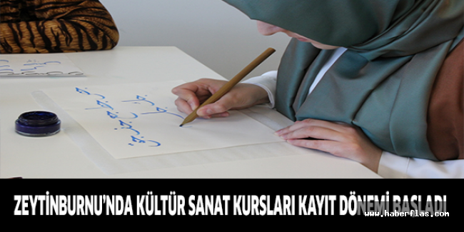 Zeytinburnu’nda Kültür Sanat Kursları Kayıt Dönemi Başladı