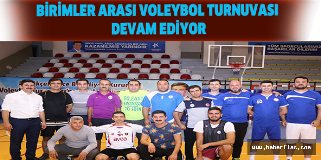 Birimler Arası Voleybol Turnuvası Devam Ediyor