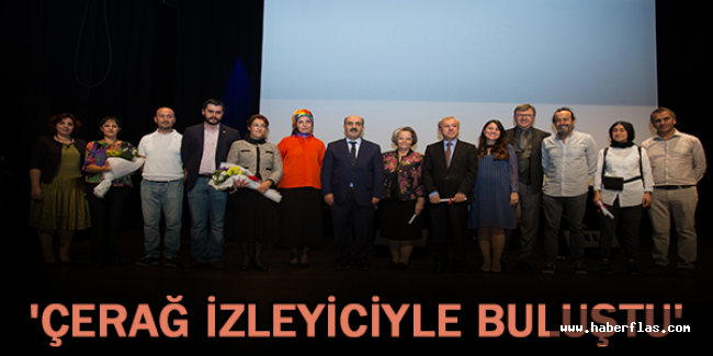 'ÇERAĞ İZLEYİCİYLE BULUŞTU'