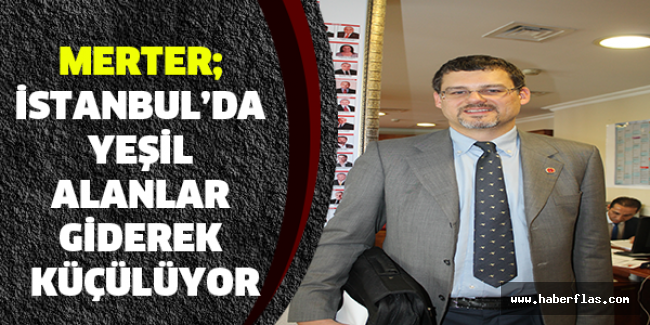 Merter; İstanbul’da yeşil alanlar giderek küçülüyor