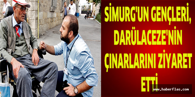 Simurg'un gençleri, Darülaceze'nin çınarlarını ziyaret etti