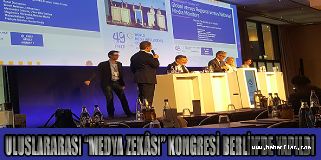 Uluslararası “Medya Zekâsı” kongresi Berlin’de yapıldı