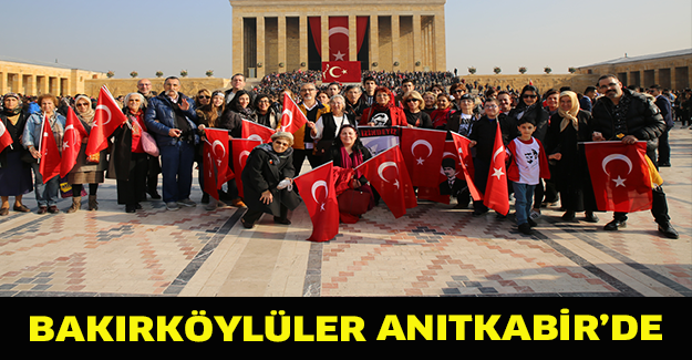 Bakırköylüler Anıtkabir’de