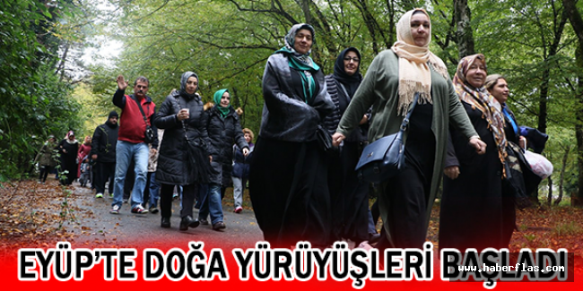 Eyüp’te doğa yürüyüşleri başladı