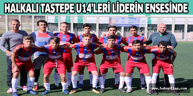 HALKALI TAŞTEPE U14'LERİ LİDERİN ENSESİNDE