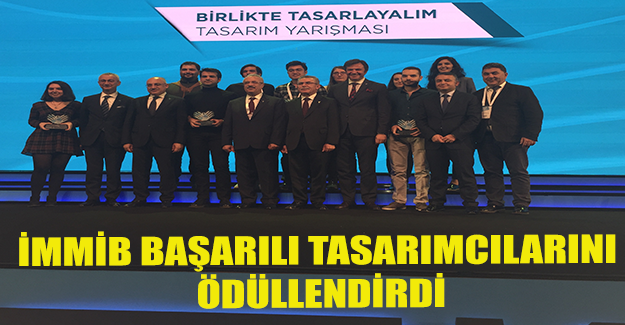 İMMİB başarılı tasarımcılarını ödüllendirdi