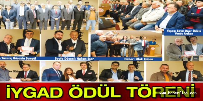 İYGAD ÖDÜL TÖRENİ