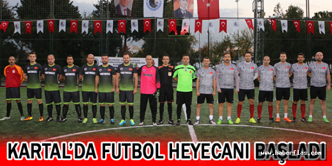 Kartal’da futbol heyecanı başladı