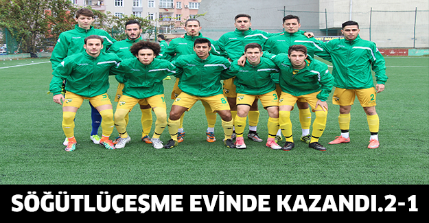 SÖĞÜTLÜÇEŞME EVİNDE KAZANDI.2-1
