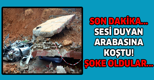 Son dakika... Sesi duyan arabasına koştu! Şoke oldular...