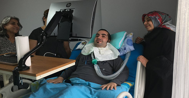 ALS hastası Sedat'ın dileği gerçekleşti