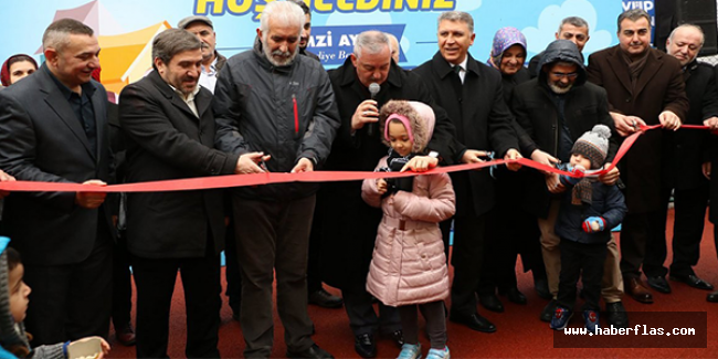 Eyüpsultan'da 3 yeni parkın açılışı yapıldı