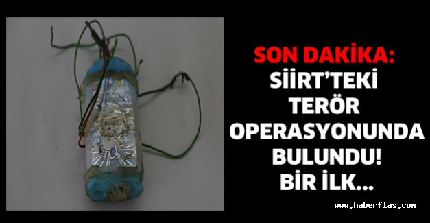Son dakika: Siirt’teki terör operasyonunda bulundu! Bir ilk...