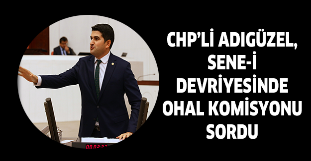 CHP’li Adıgüzel, Sene-i Devriyesinde OHAL Komisyonu Sordu