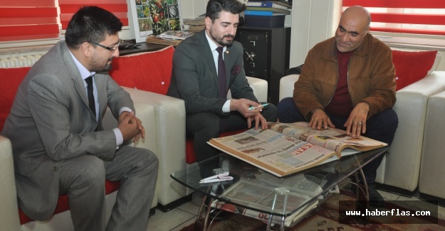 İyi Parti gazetemizi ziyaret etti
