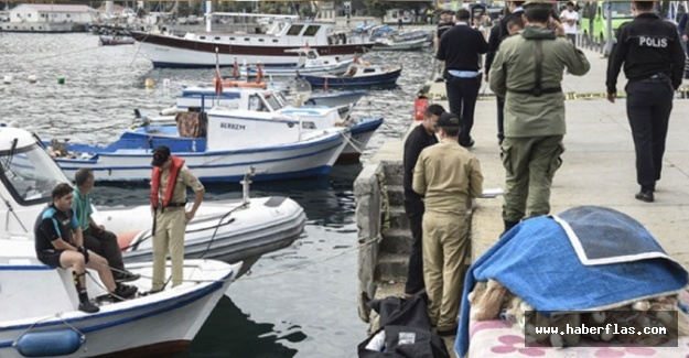 Sarıyer sahillerinde denize düşen düşene