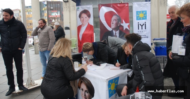 Bakırköy İYİ Parti Sahaya İndi