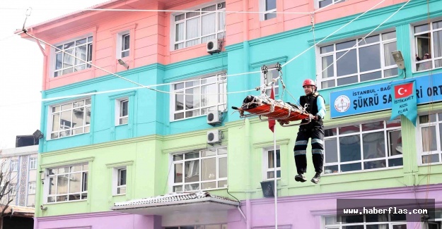 Şükrü Savaşeri’nde tatbikat heyecanı