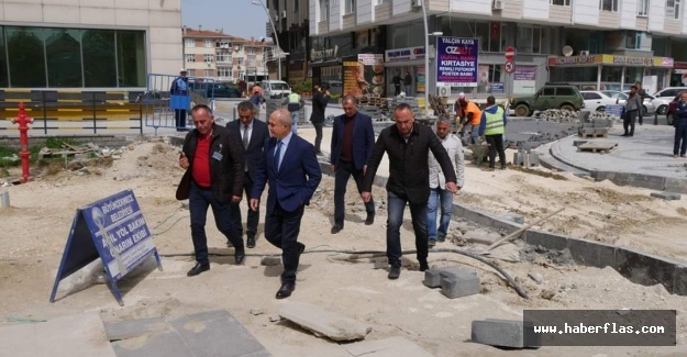 Büyükçekmece modern caddelere kavuşmaya devam ediyor