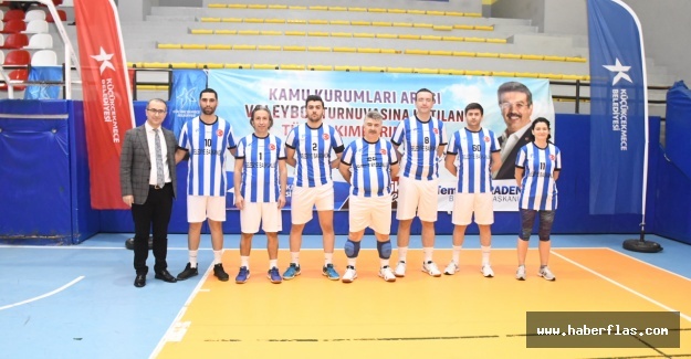 KAMU KURUMLAR ARASI VOLEYBOL TURNUVASI BAŞLADI