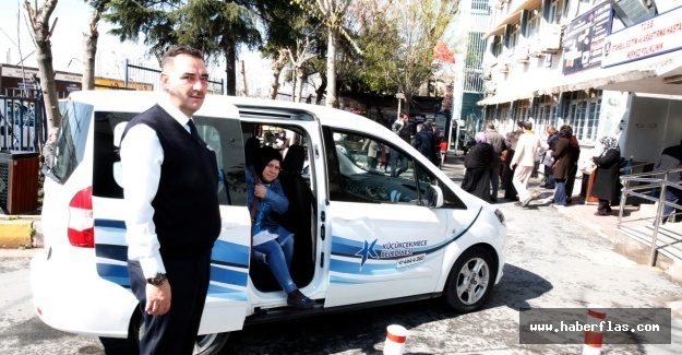 KÜÇÜKÇEKMECE BELEDİYESİ’NDEN KANSER HASTALARINA ULAŞIM HİZMETİ