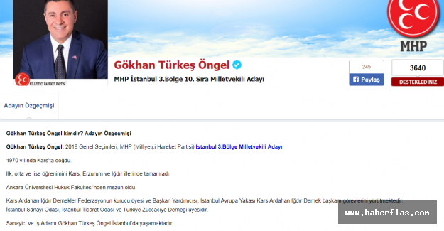 Halkın Desteğini Aldı