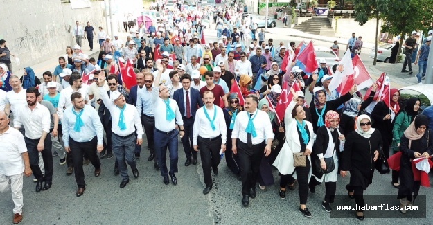 Başakşehir’de Sevgi Yürüyüşü