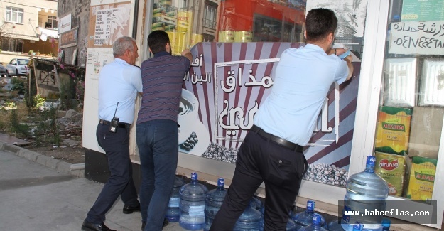 Suriyeli Esnafa Türkçe Tabela Ayarı