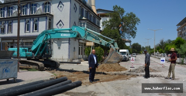 ARALIK İLÇESİ YENİ KANALİZASYONA VE SU ŞEBEKESİNE KAVUŞUYOR.