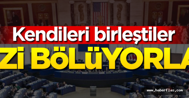 Kendileri birleşip bizi böldülerKendileri birleşip bizi böldüler