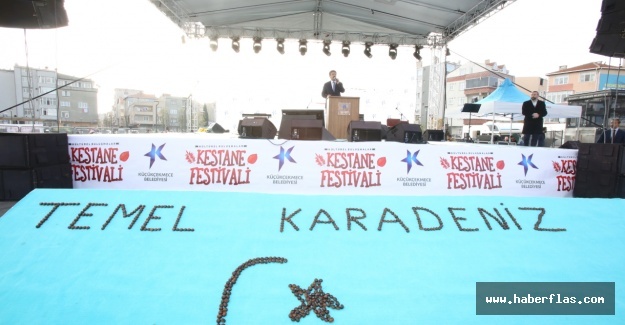 Küçükçekmece'de Kestane Festivali