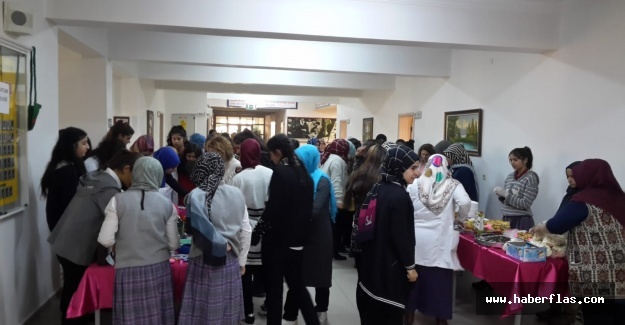 NENE HATUN MESLEKİ VE TEKNİK ANADOLU LİSESİ  LÖSEMİLİ ÇOCUKLARI UNUTMADI