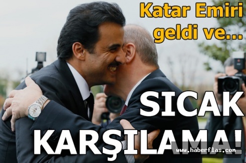Son dakika... Katar Emiri geldi, önemli görüşme başladı!