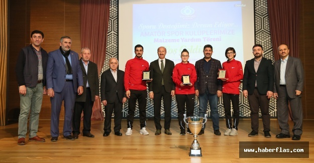 Amatör Spor Kulüplerine Malzeme Desteği