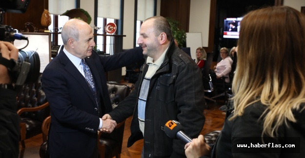 Başkan Akgün, Şenol’a Verdiği İş Bulma Sözü Tuttu