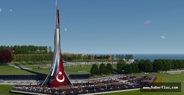 Büyükçekmece’ye 100. Yıl Cumhuriyet Anıtı
