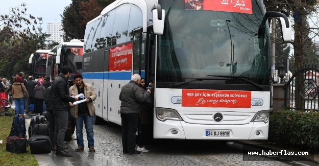 Esenyurt’tan  Suriye’ye Dönüşler Devam Ediyor.